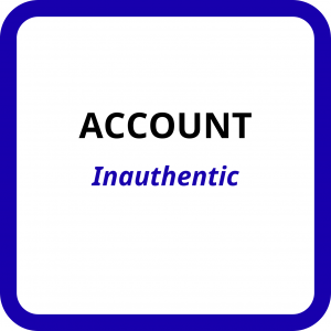 Account – Inauthentic