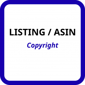 Listing / ASIN – Copyright