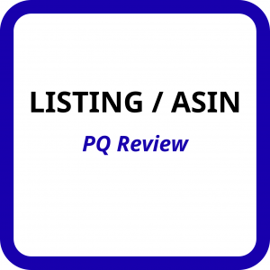 Listing / ASIN – PQ Review