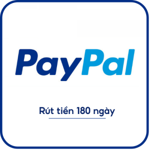 PAYPAL – RÚT TIỀN 180 NGÀY – US