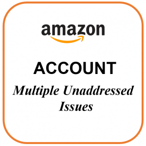 Account – Multiple Unaddressed Issues