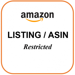 Listing / ASIN – Restricted